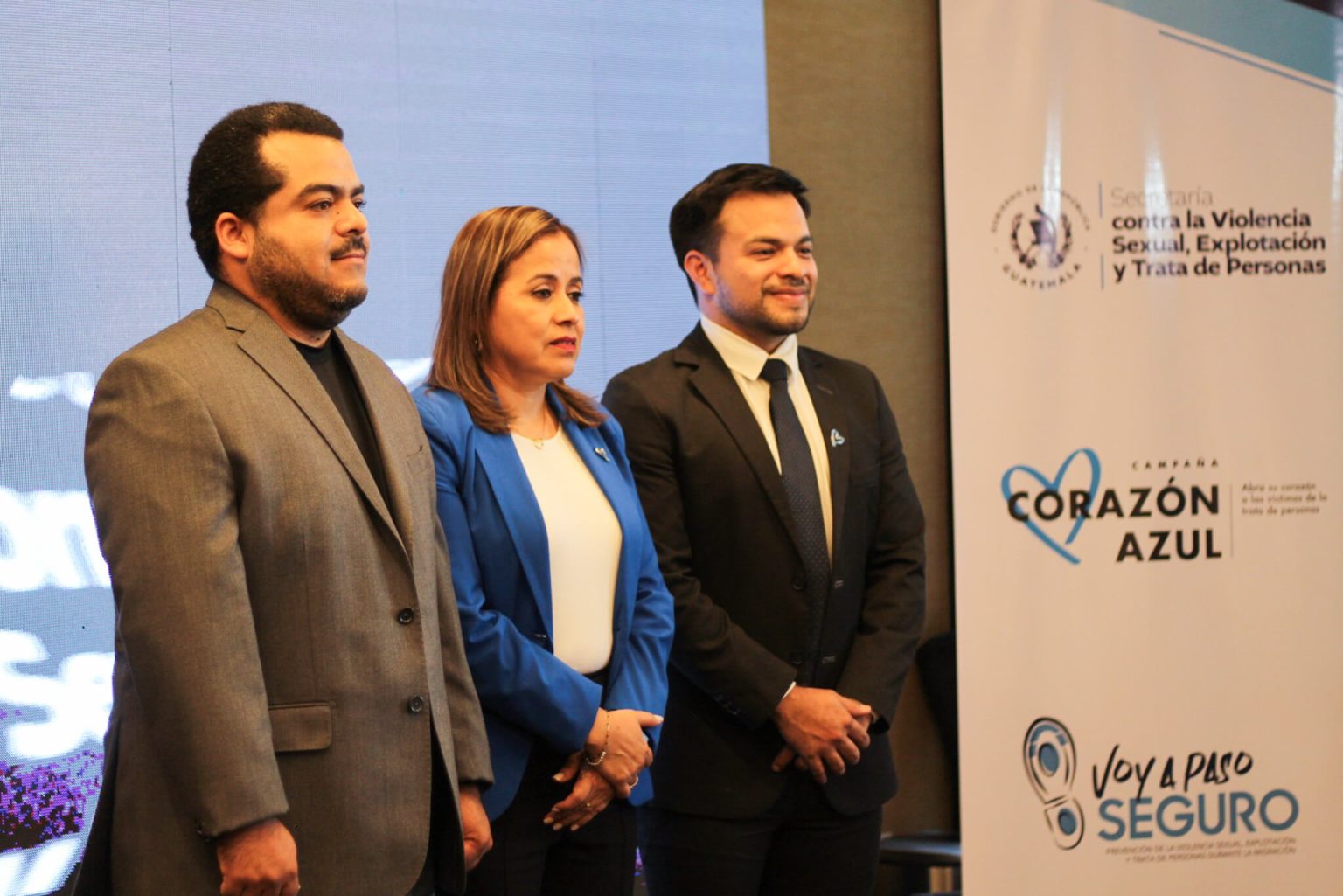 Ingeniero Francisco Reyes, Ceo de PubliLed, empresa que donará espacios para proyectar la campaña en las principales calles de la ciudad.