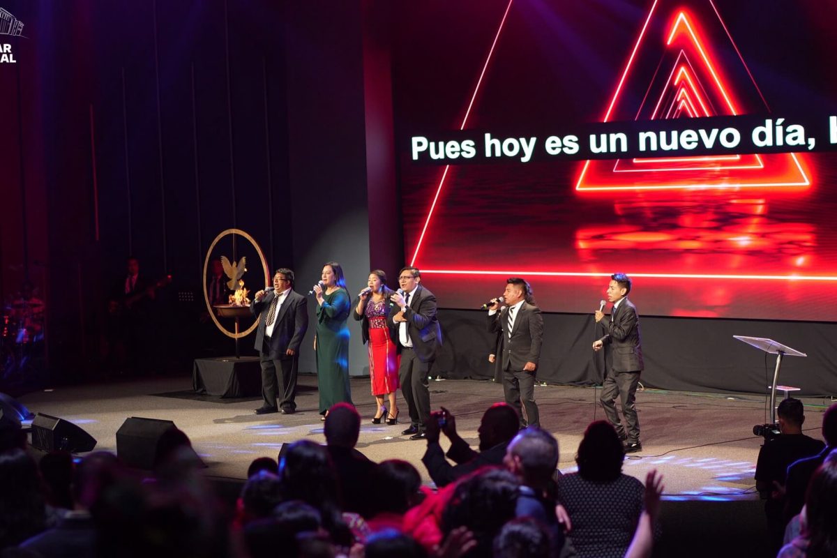 Pantalla LED para Iglesia en Nebaj, Quiché fabricada e instalada por Corpotek